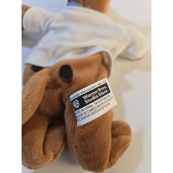 Scooby-Doo 1998 Bean Bag Plush Figure I Love New York Warner Brothers Store NYC - Picture 6 of 6